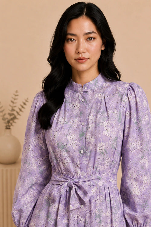 Lavender Bloom Dress