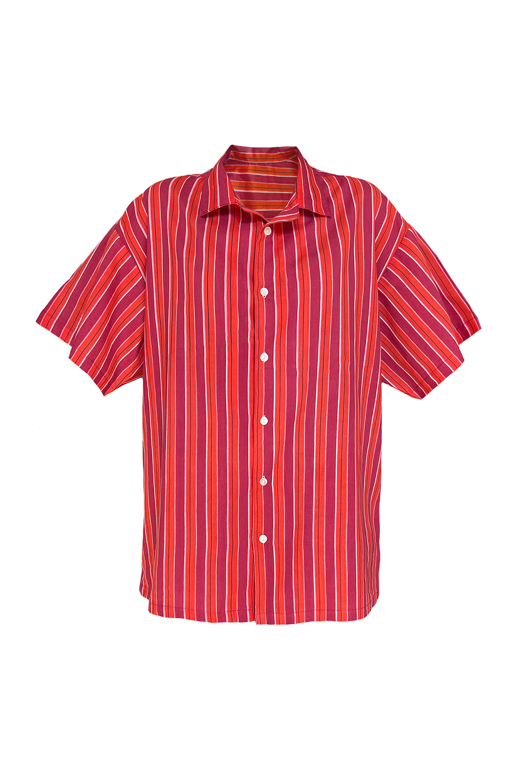 Orange and Red Alipore Shirt