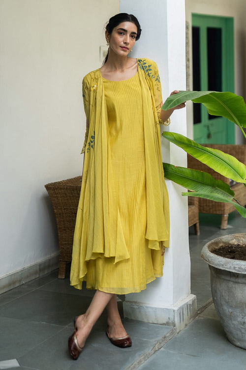 Daffodil Applique Jacket Set