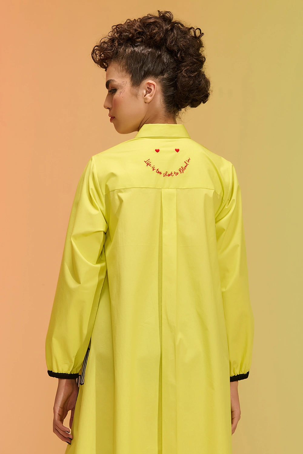 Daisy Yellow A-Line Shirt