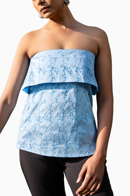 Daisy Sky Blue Top