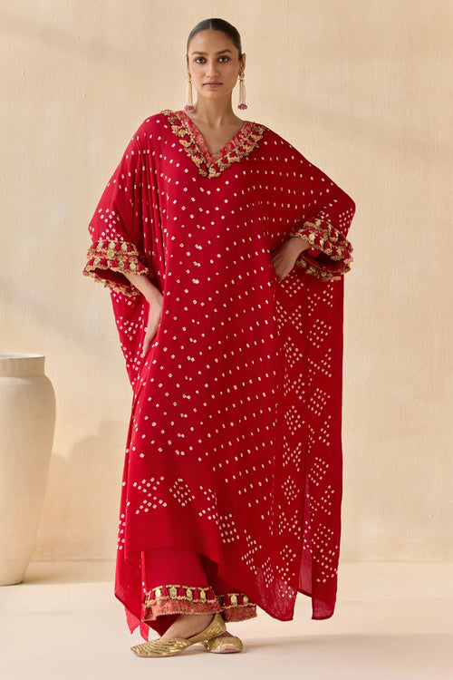 Daksha Red Co-ord Set