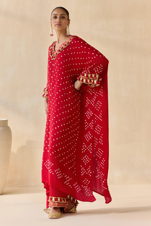 Daksha Red Co-ord Set