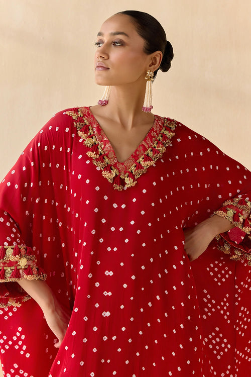 Daksha Red Co-ord Set