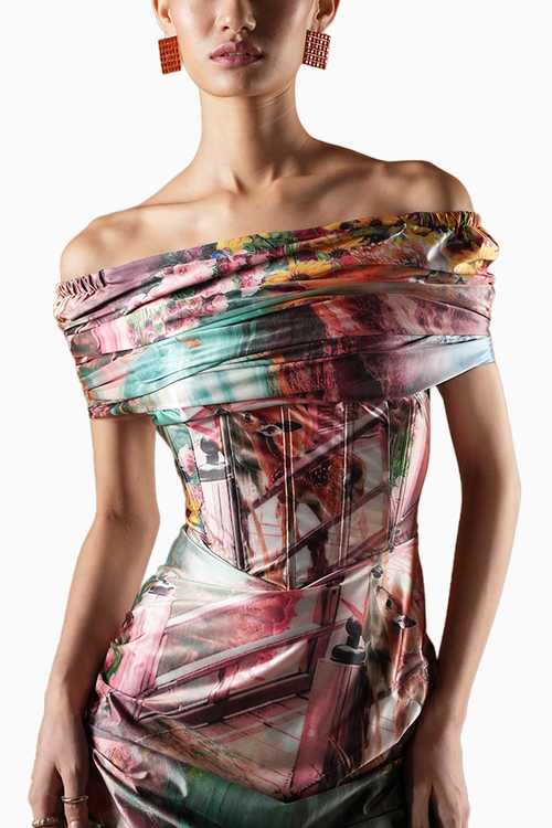 Printed Daphne Dress