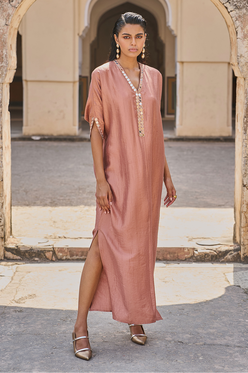 Mirrorwork Kaftan