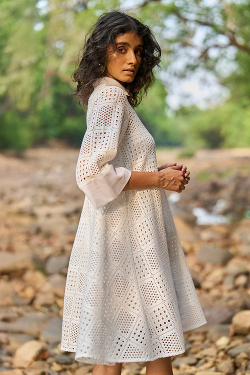 A-Line Lace Dress