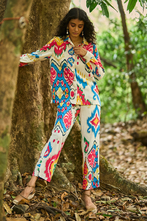 Ikat Print Set