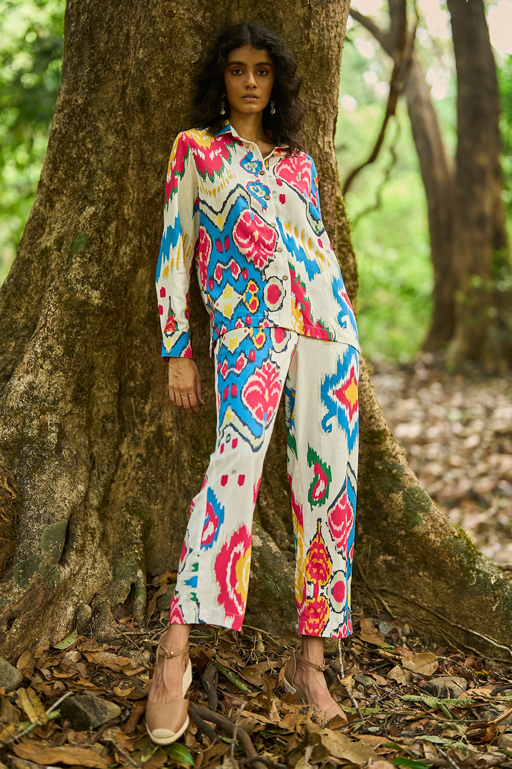 Ikat Print Set