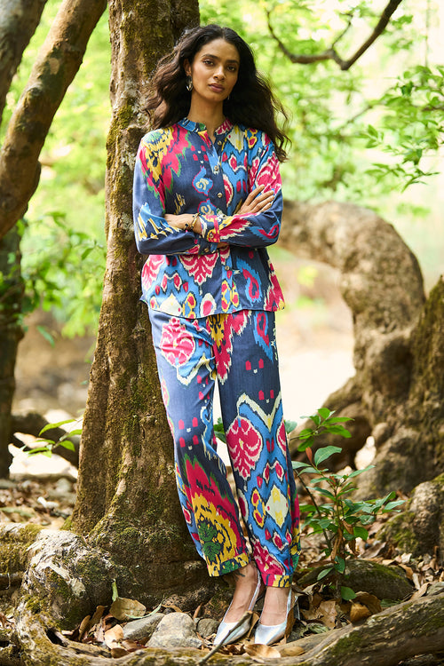 Multi Ikat Print Set