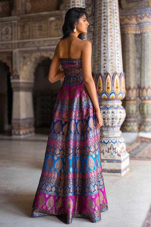 Benares Brocade Gown