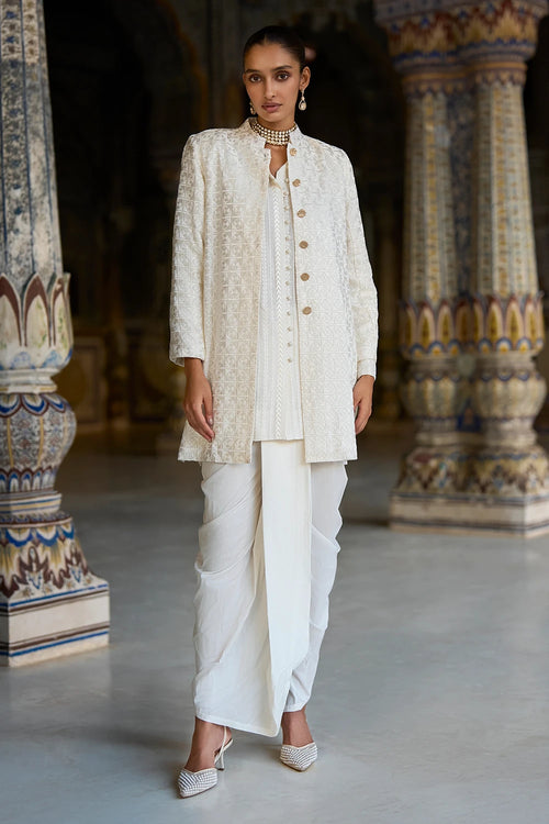 Ivory Embroidered Jacket