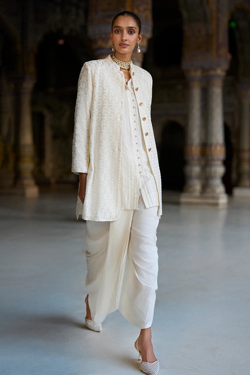 Ivory Embroidered Jacket