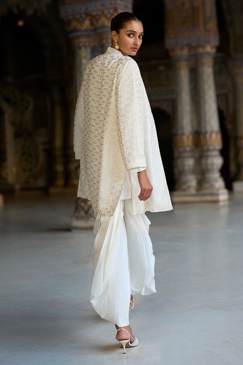 Ivory Embroidered Jacket