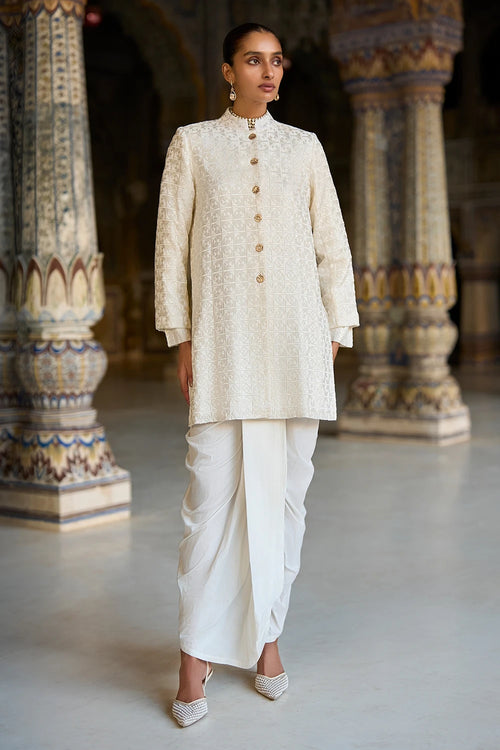 Ivory Embroidered Jacket