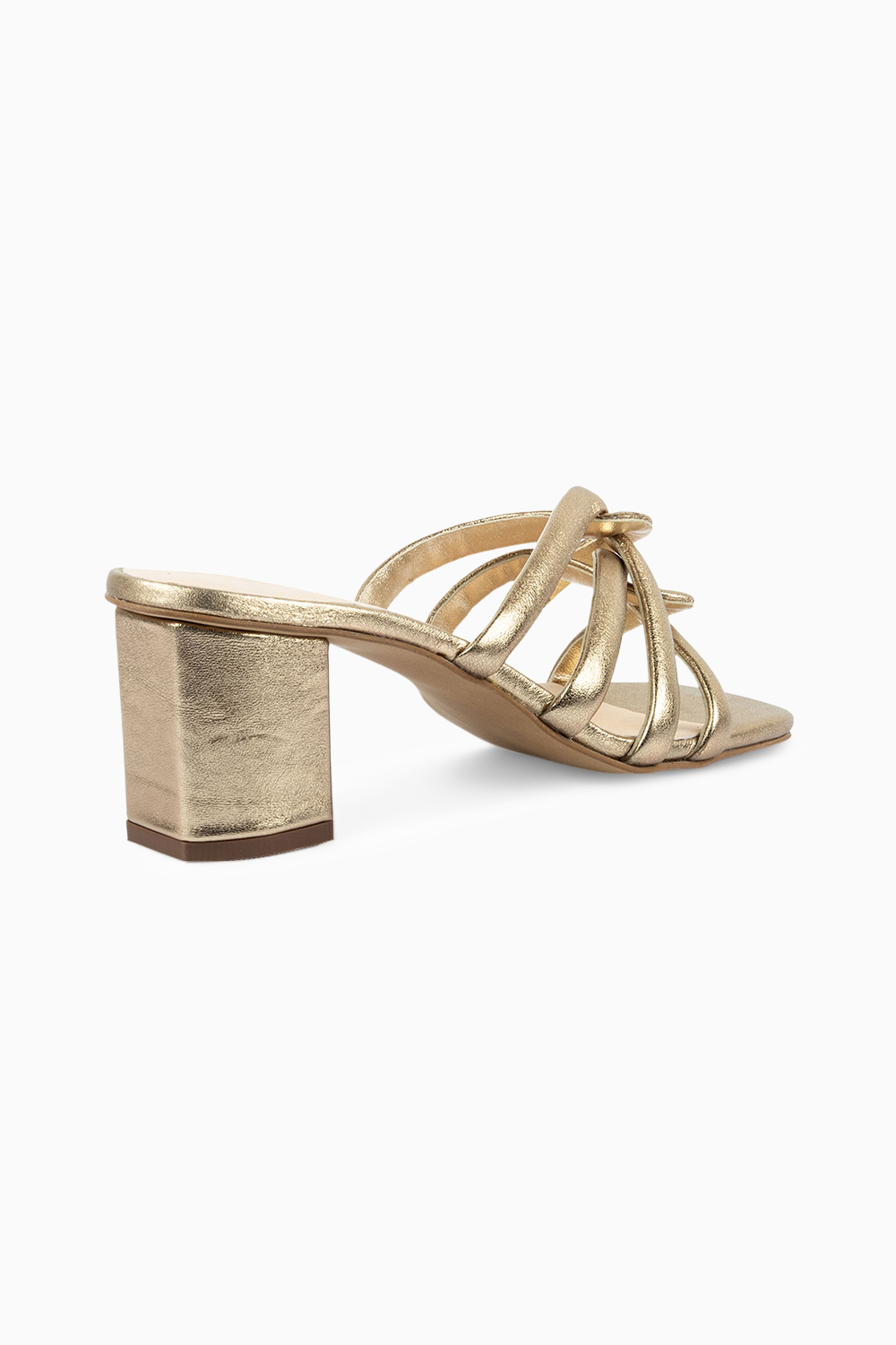 Delaney Gold Heels