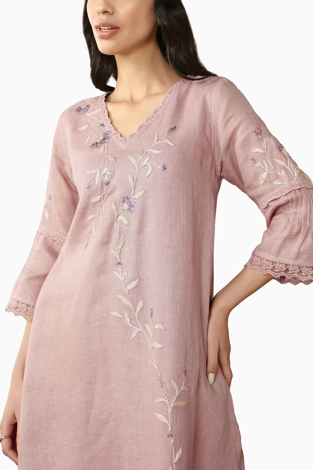 Quartz Diamond Dahlia Fly Free Tunic Set