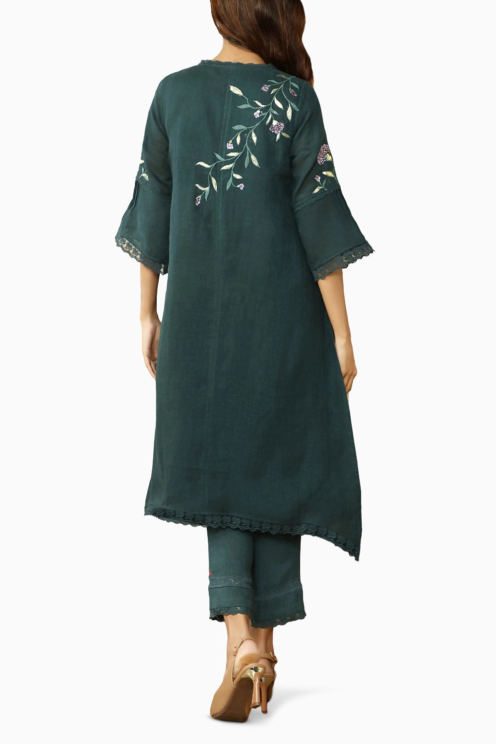 Forest Diamond Dahlia Fly Free Tunic Set