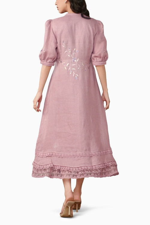 Quartz Diamond Dahlia Dia Dress
