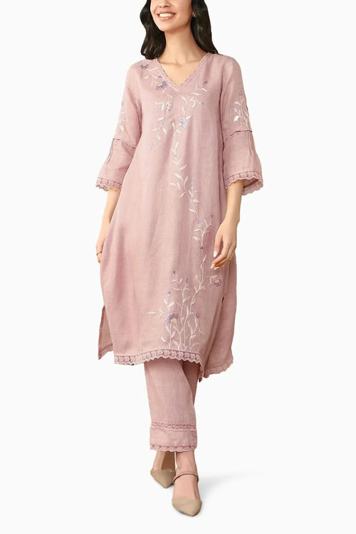 Quartz Diamond Dahlia Fly Free Tunic Set