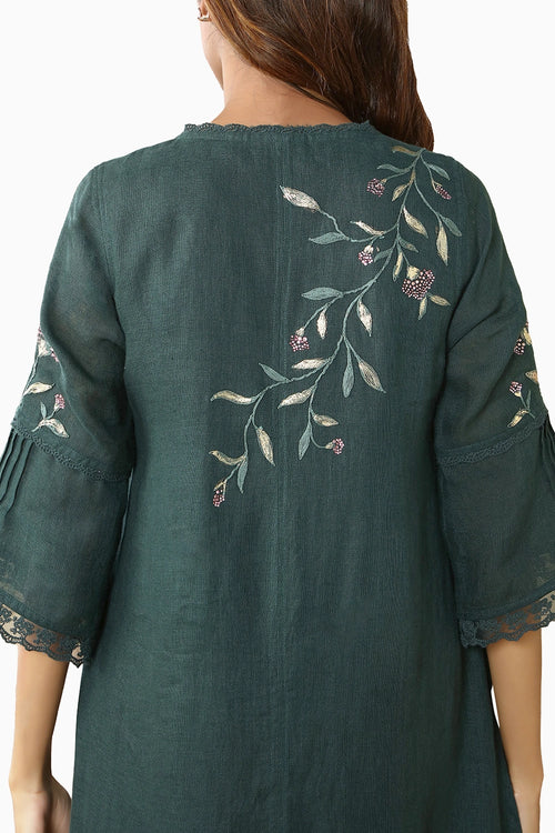 Forest Diamond Dahlia Fly Free Tunic Set