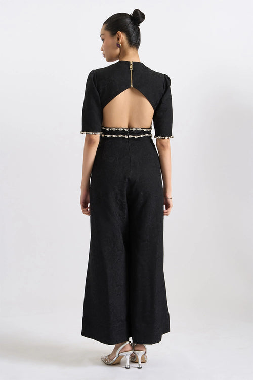 Crystal Waist Jumpsuit