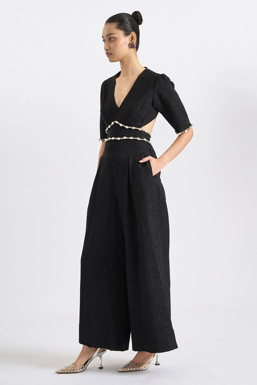 Crystal Waist Jumpsuit