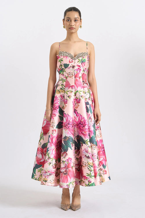 Crystal Bloom Couture Gown
