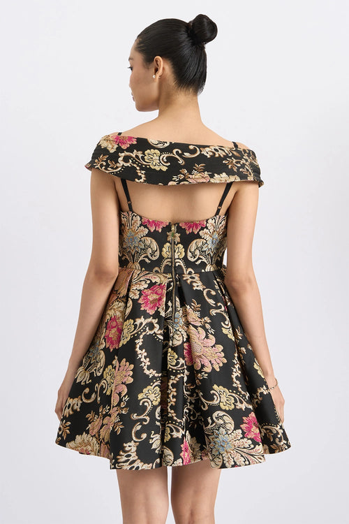 Baroque Mini Dress