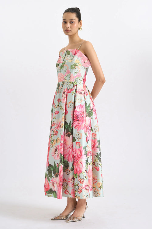 Blush Botanica Corset Gown