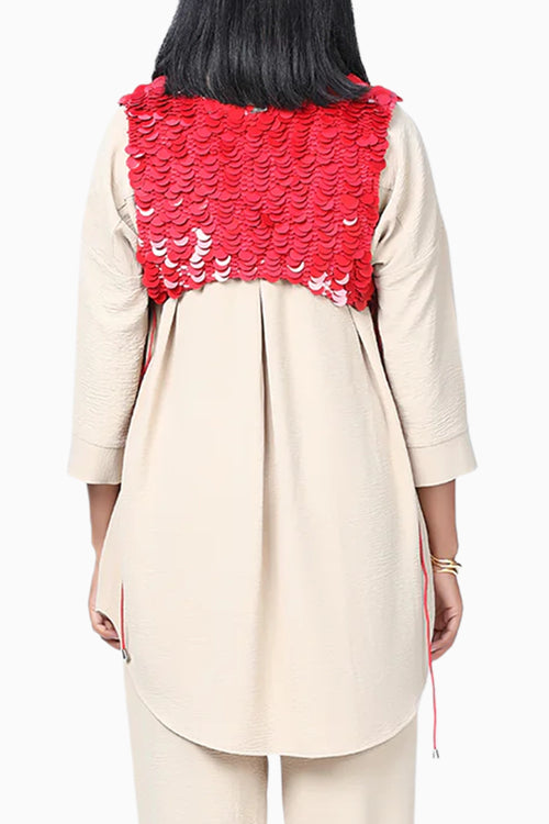 Red Silk X Overlay