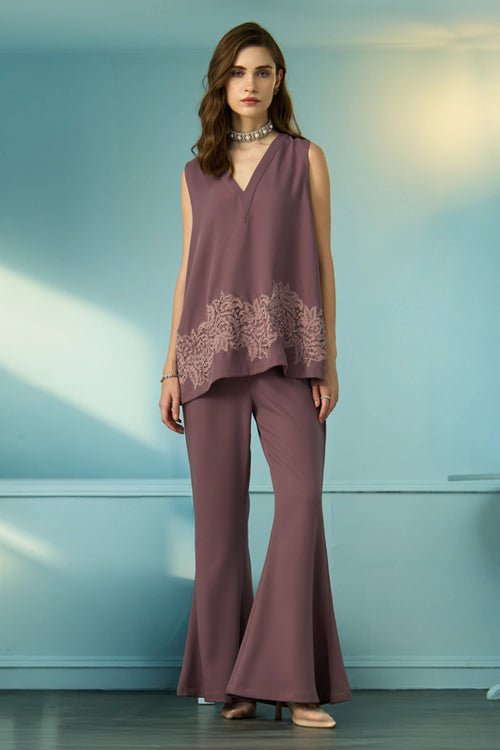 Dusky Dahlia Roswood Co-ord Set