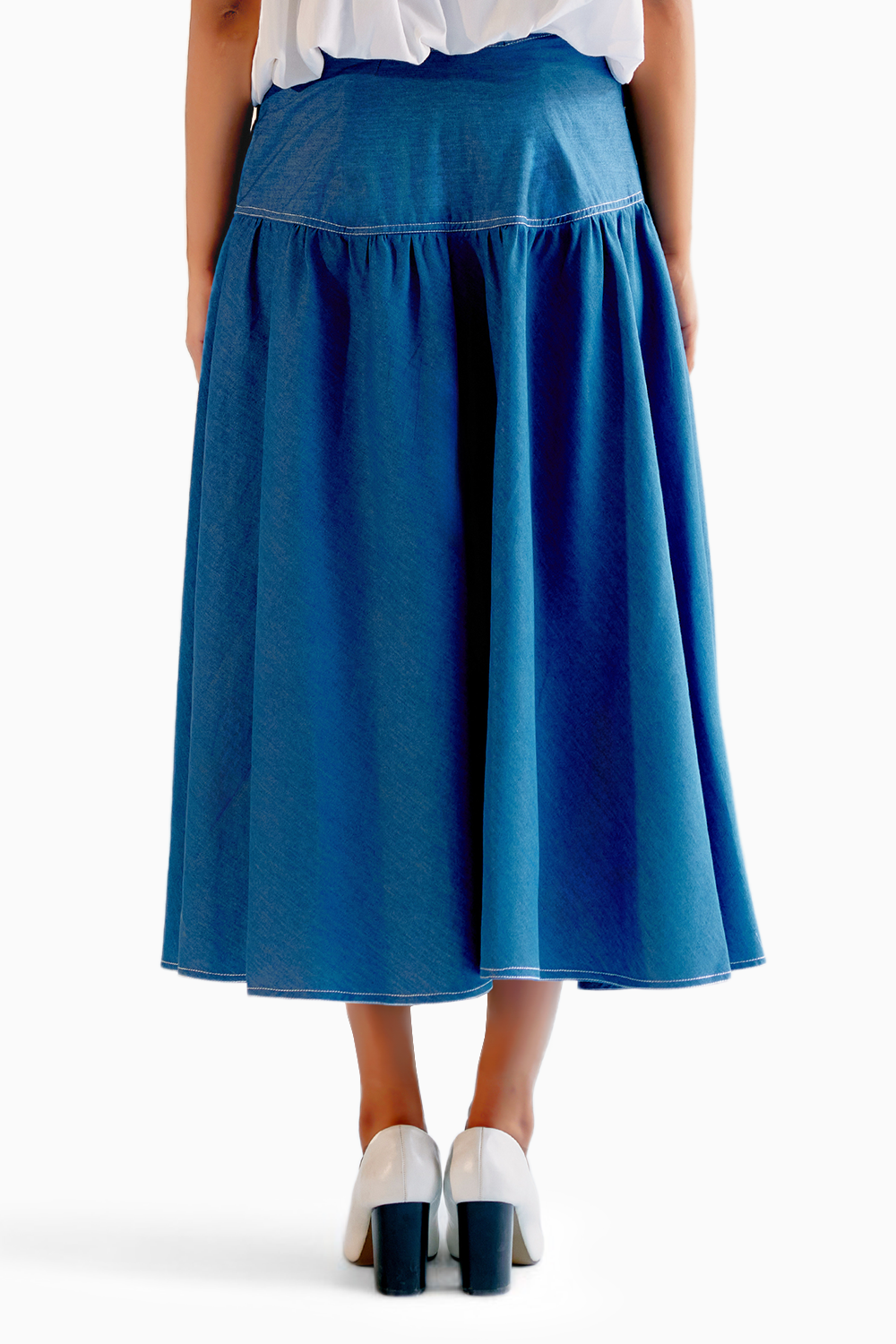 Echo Denim Skirt