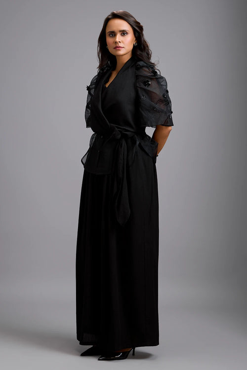 Eclipse Floral High-Neck Co-ord Set