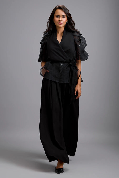 Eclipse Floral High-Neck Co-ord Set