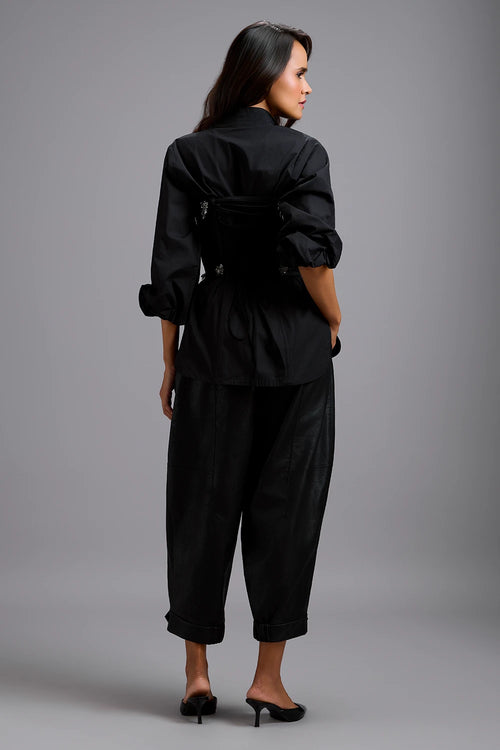 Eclipse Rhinestone Corset Co-ord Set