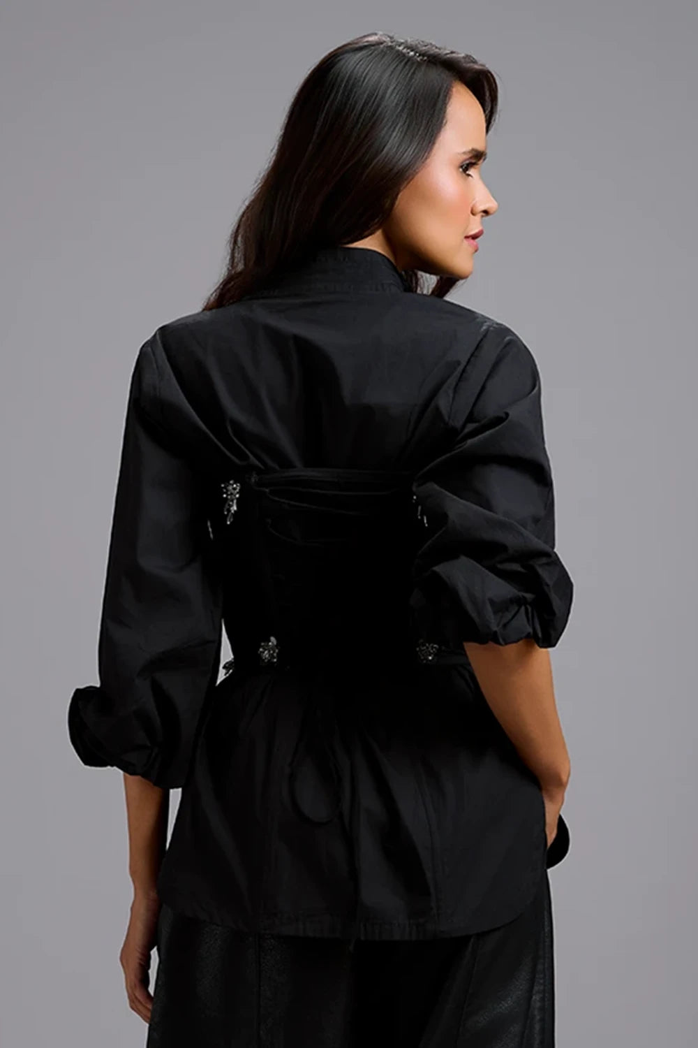 Eclipse Embellished Corset Top