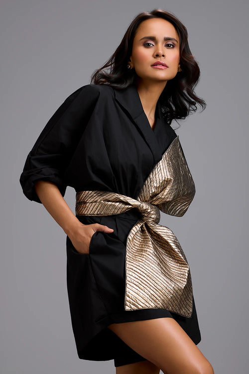 Golden Eclipse Tailored Playsuit