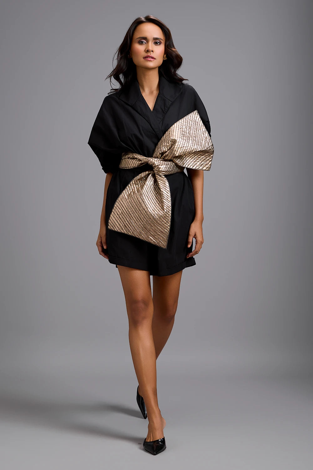 Golden Eclipse Tailored Playsuit