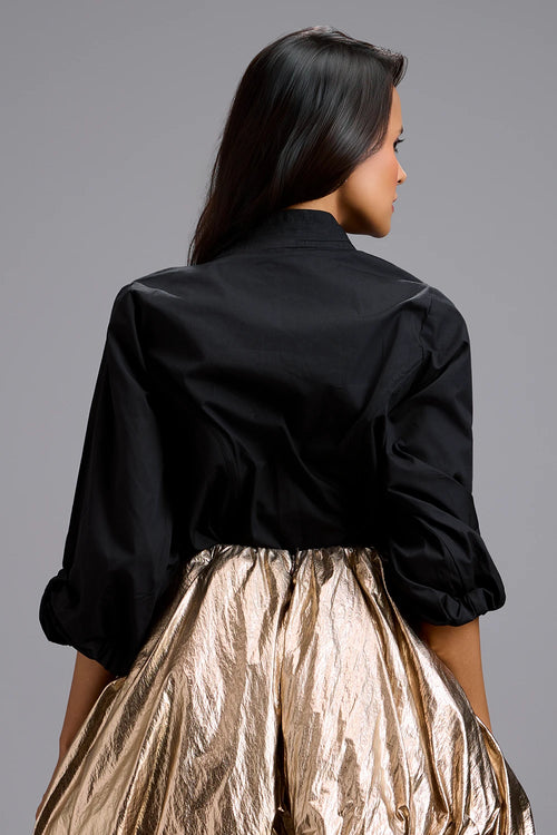 Lunar Gold Button-Down Shirt