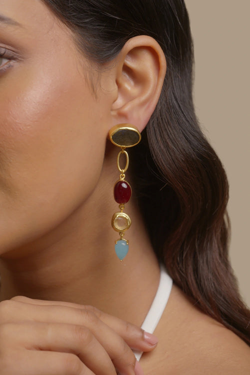 Sway in Colour Statement Earrings