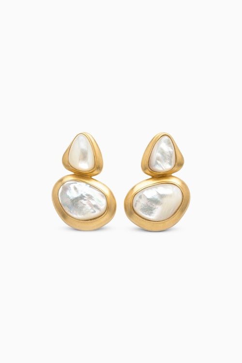 Pristine Poise Earrings with Pearl