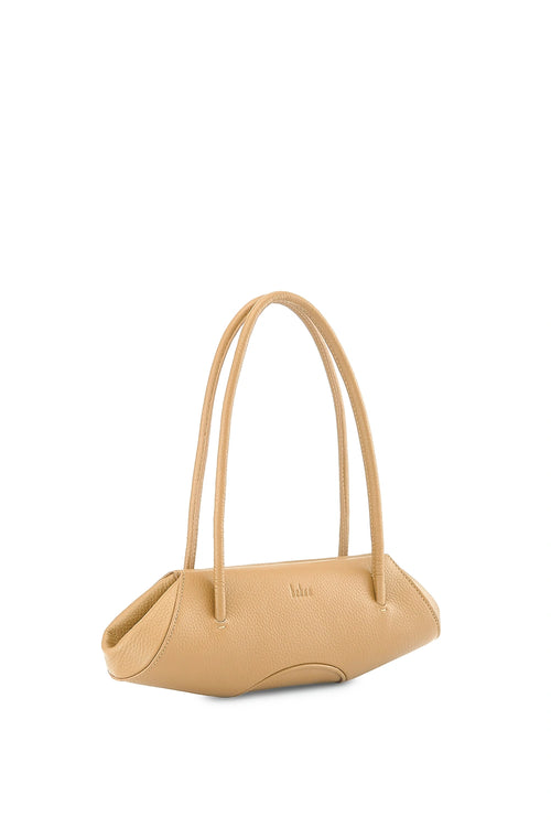 Elizabeth Pebble Bisque Mini Baguette Bag