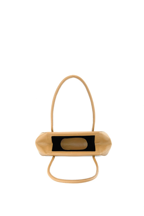 Elizabeth Pebble Bisque Mini Baguette Bag