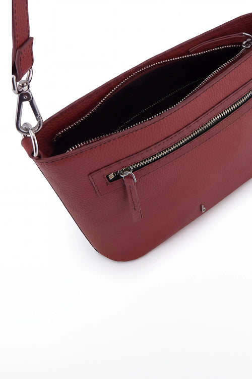 Elizabeth Pebble Cherry Crossbody Bag