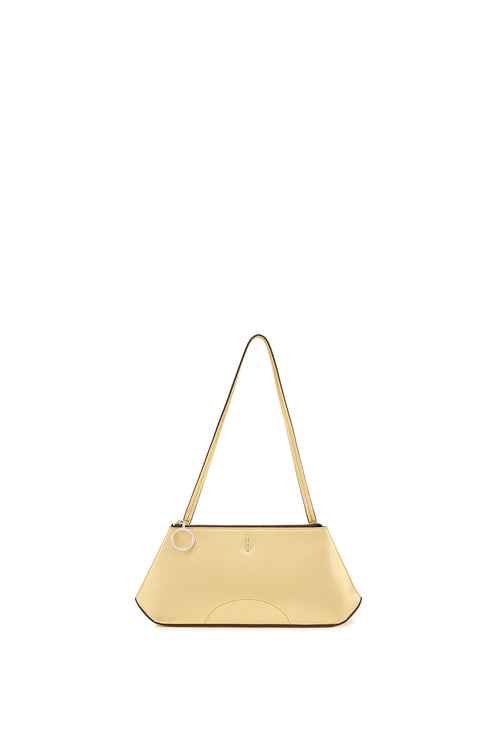 Elizabeth Soft Metallic Gold  Mini Pouchette Bag