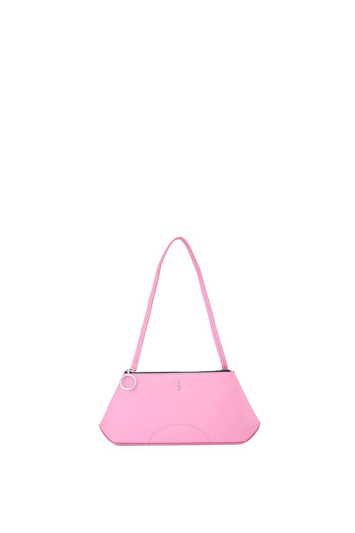 Elizabeth Nappa Gum Pink Mini Pouchette Bag
