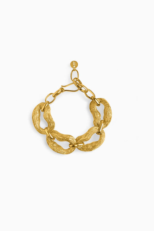 Sylvie Link Bracelet - Gold Tone