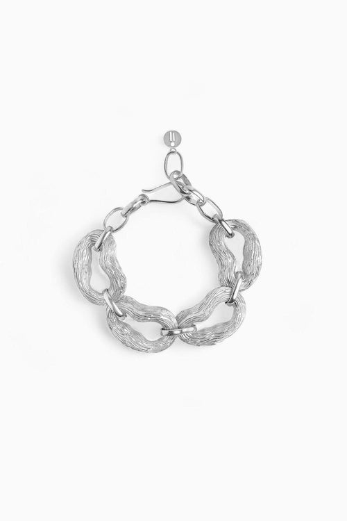 Sylvie Link Bracelet -Silver Tone