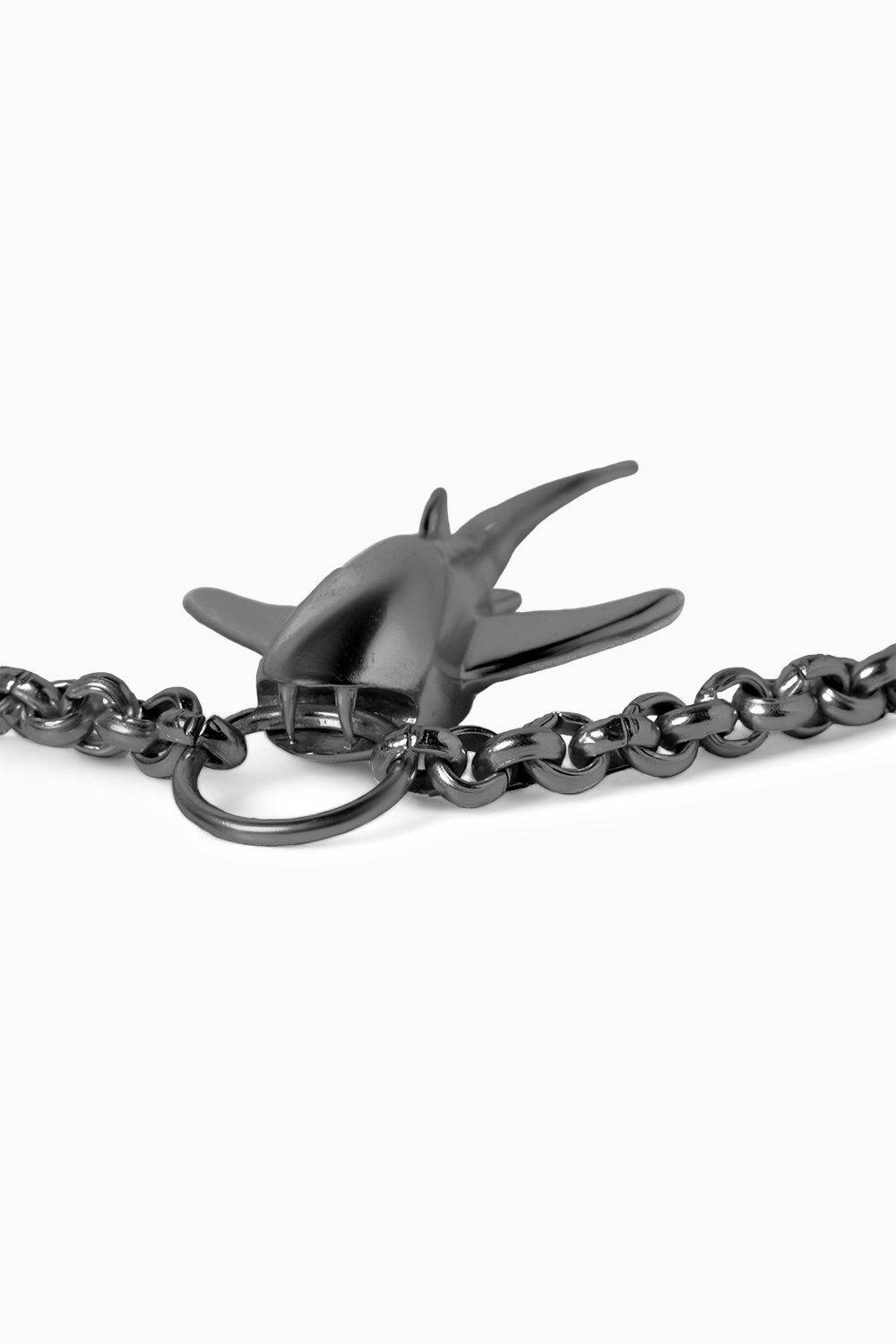 Shark Necklace Black